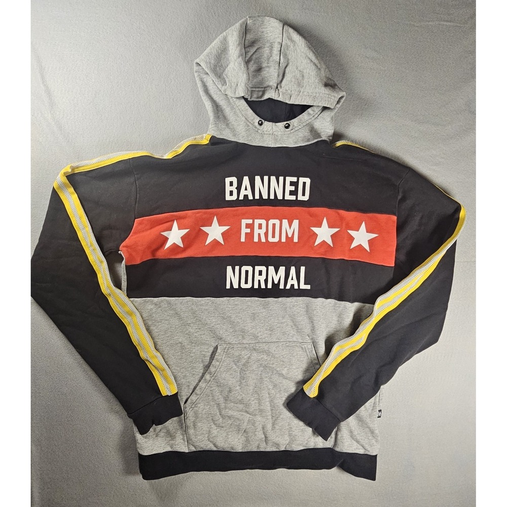 Adidas x Rita Ora Banned From Normal Hoodie Womens Large Tiger Trefoil AY7143